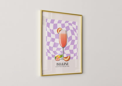 Kitchen -Bellini- Cocktail Poster