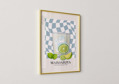 Kitchen -Margarita- Cocktail Poster