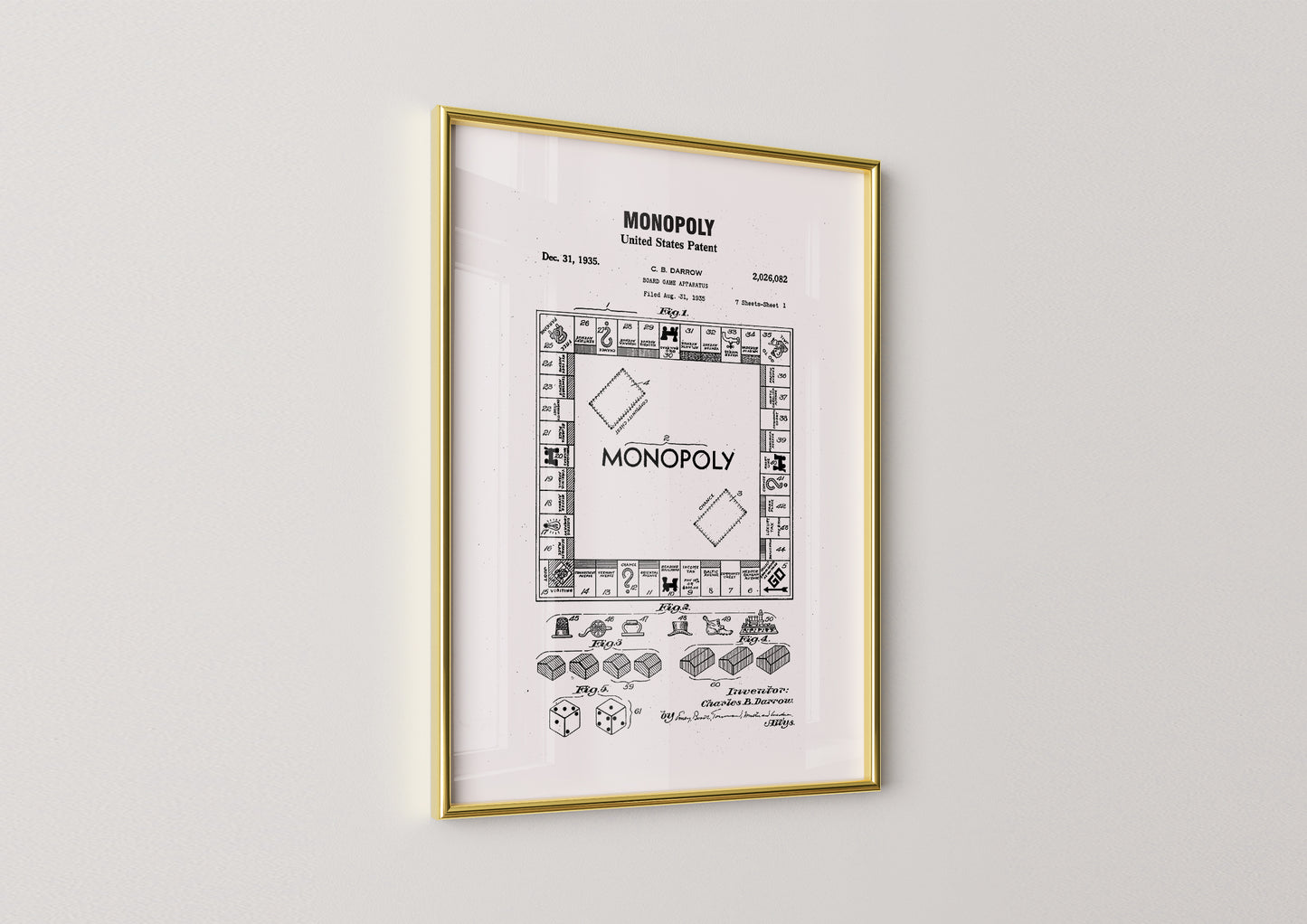 Monopoly Patent Poster