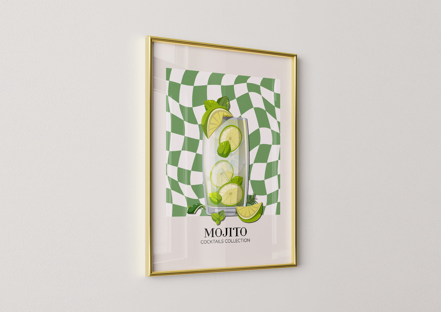 Kitchen -Mojito- Cocktail Poster