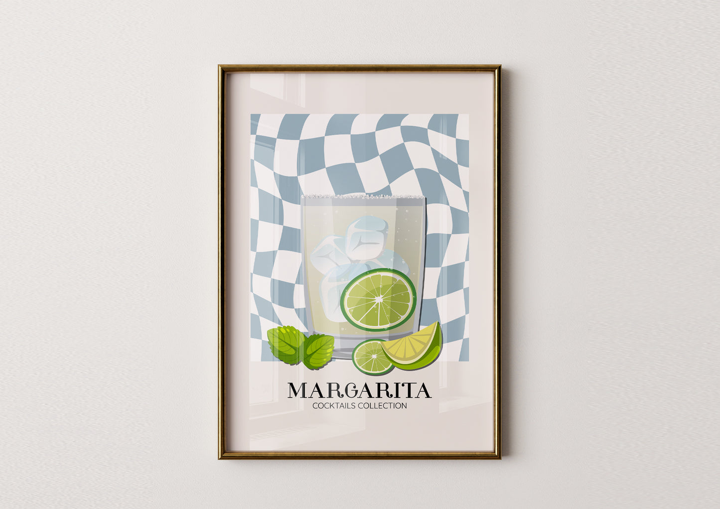 Kitchen -Margarita- Cocktail Poster