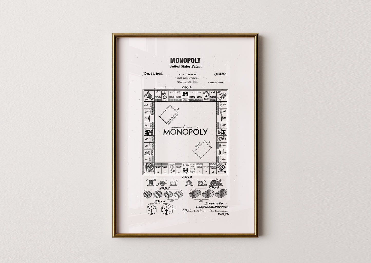 Monopoly Patent Poster