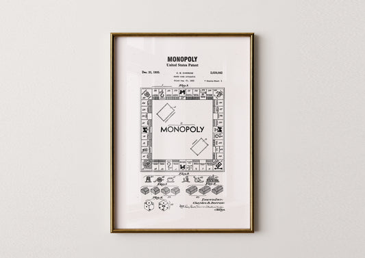 Monopoly Patent Poster