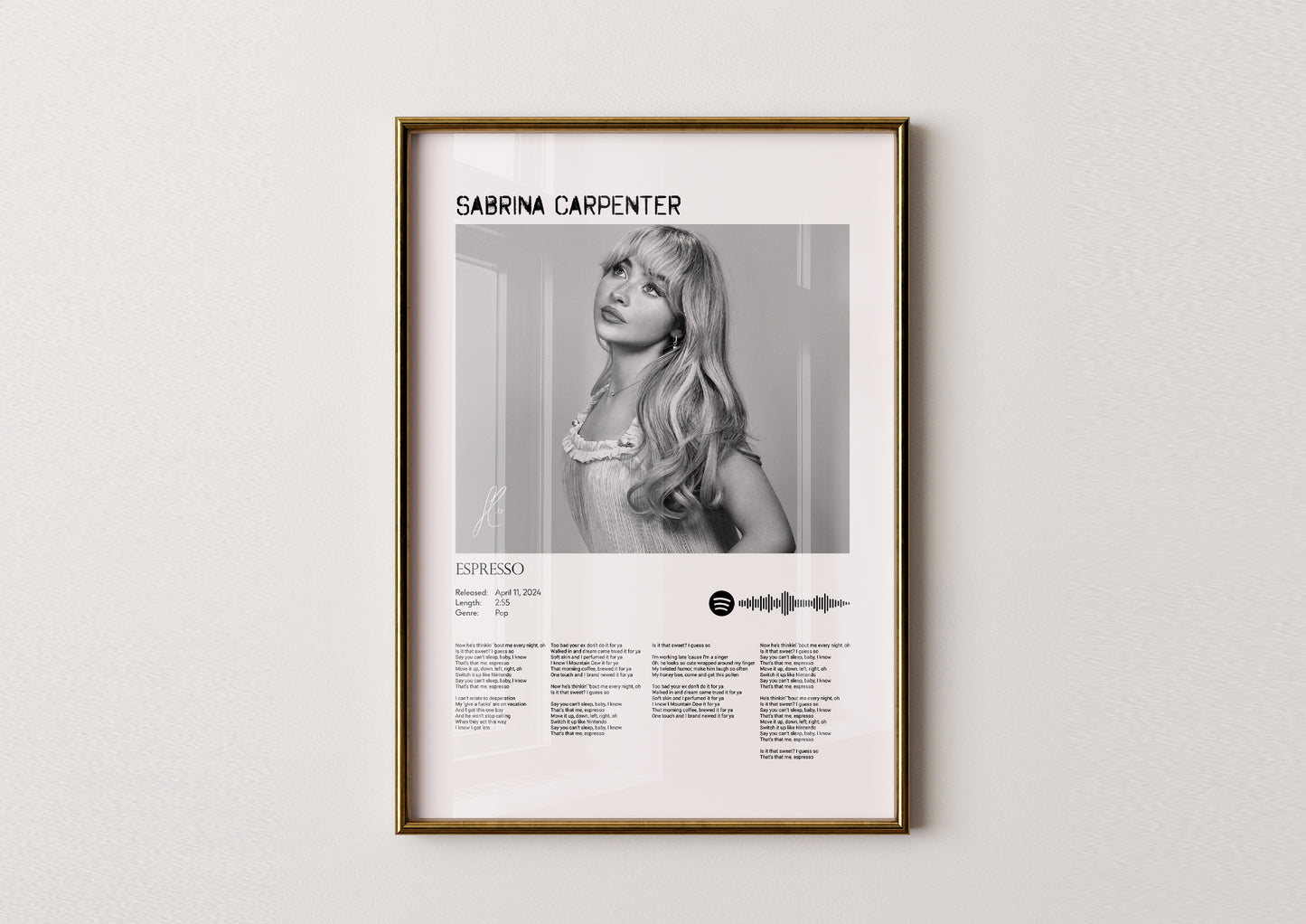 Sabrina Carpenter Poster