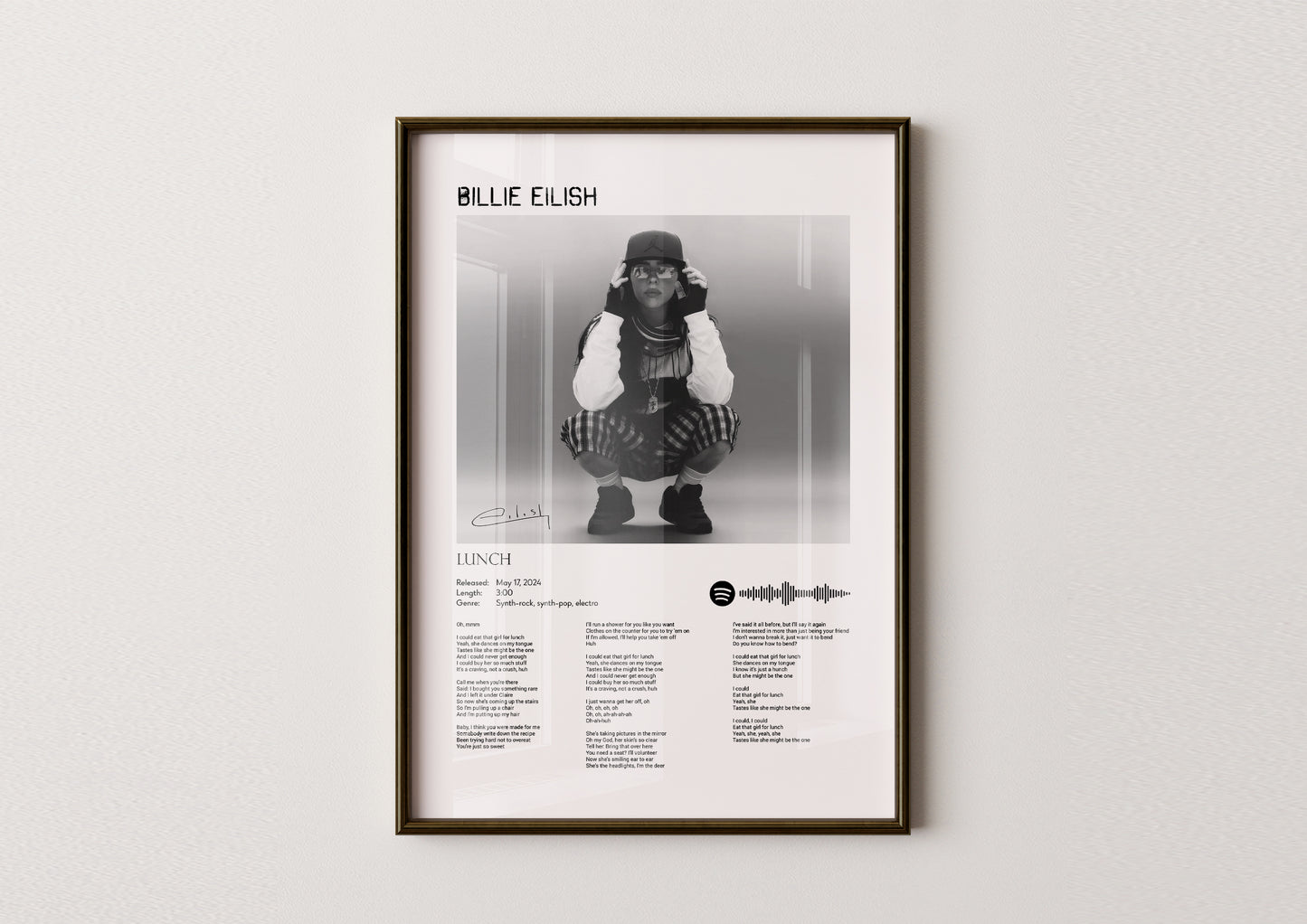 Billie Ellish Poster