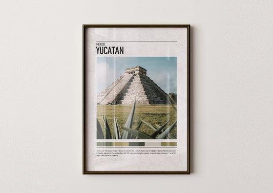 Yucatan Mexico Poster