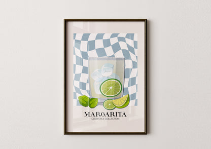 Kitchen -Margarita- Cocktail Poster