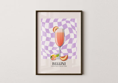 Kitchen -Bellini- Cocktail Poster