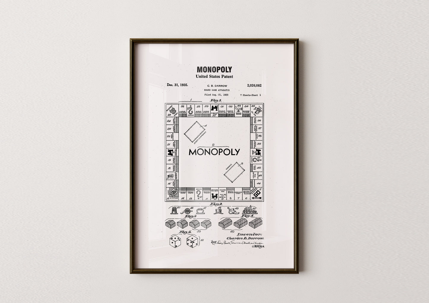 Monopoly Patent Poster