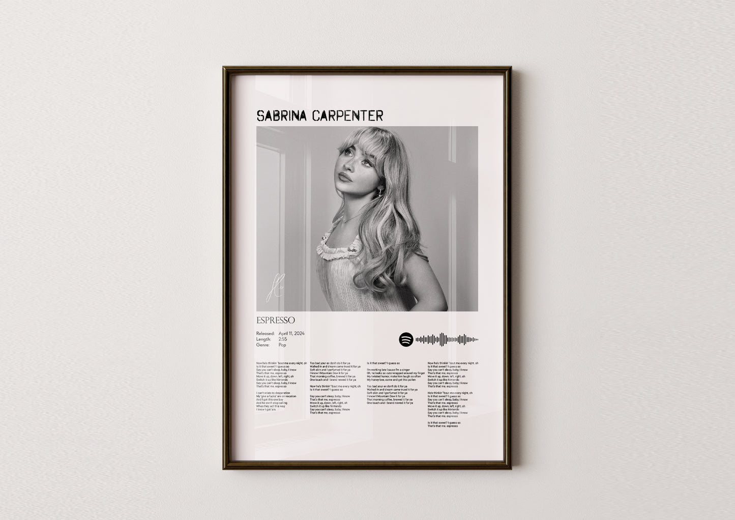 Sabrina Carpenter Poster