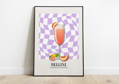 Kitchen -Bellini- Cocktail Poster