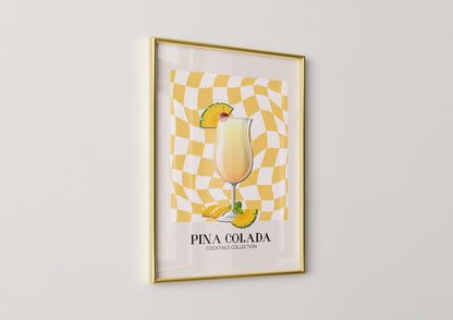 Kitchen -Pina Colada- Cocktail Poster