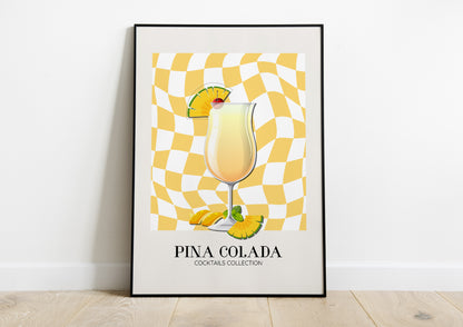 Kitchen -Pina Colada- Cocktail Poster