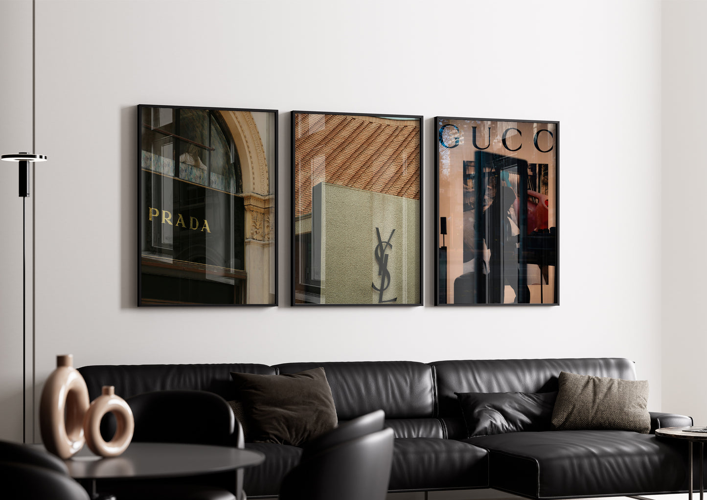 Luxury-Inspired Poster Set of 3