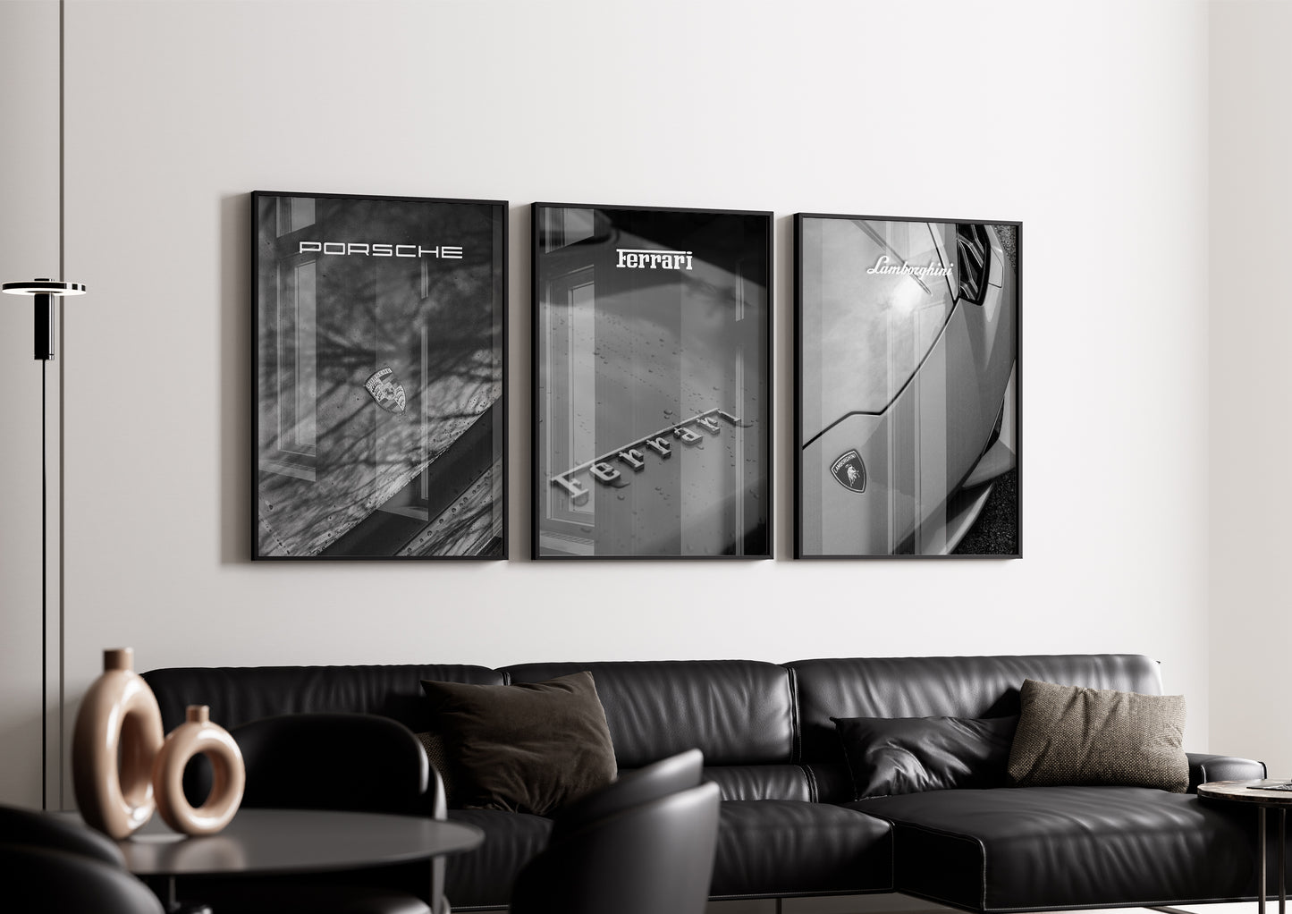 Luxury Car Poster Set of 3