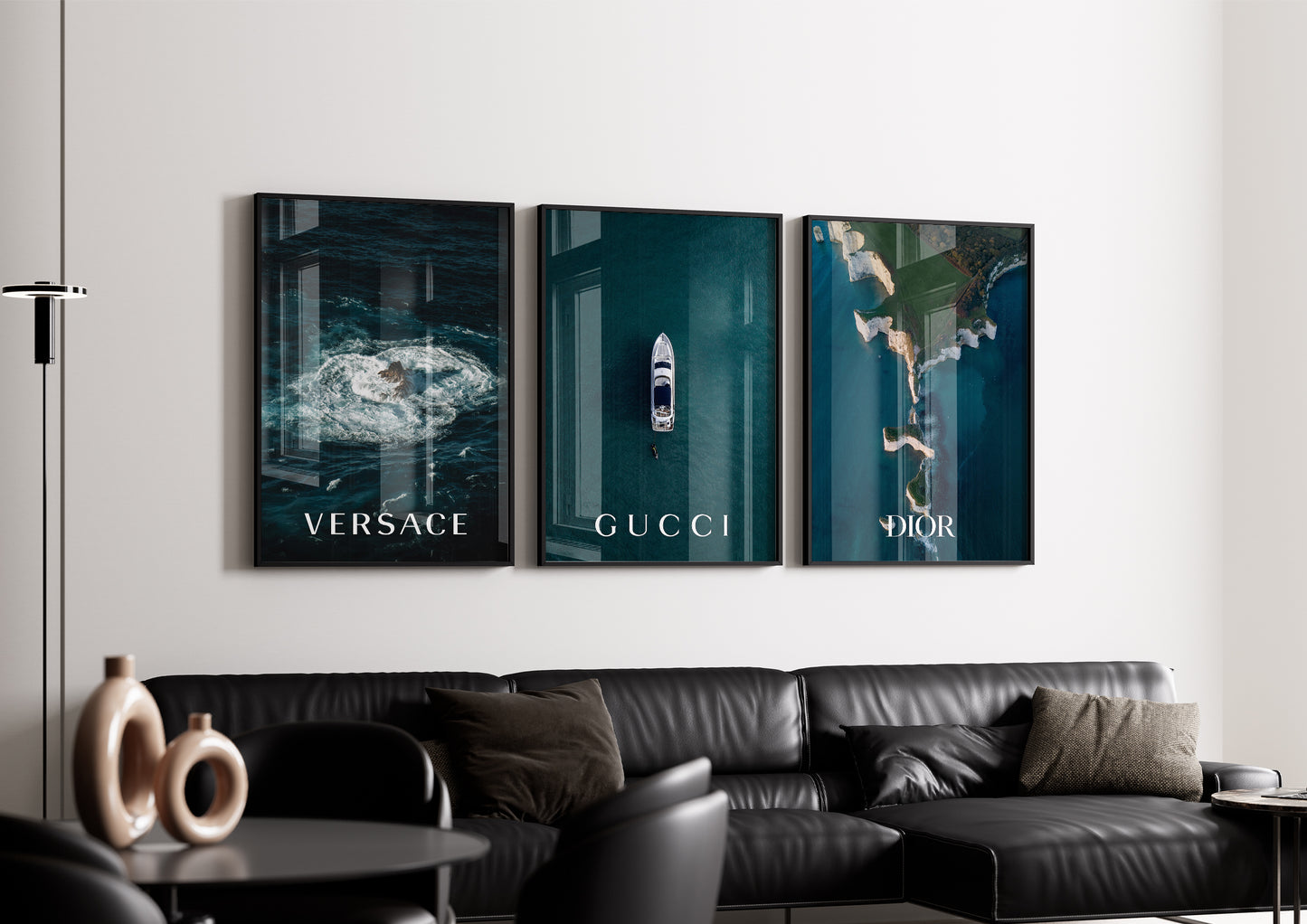 Luxury-Inspired Poster Set of 3