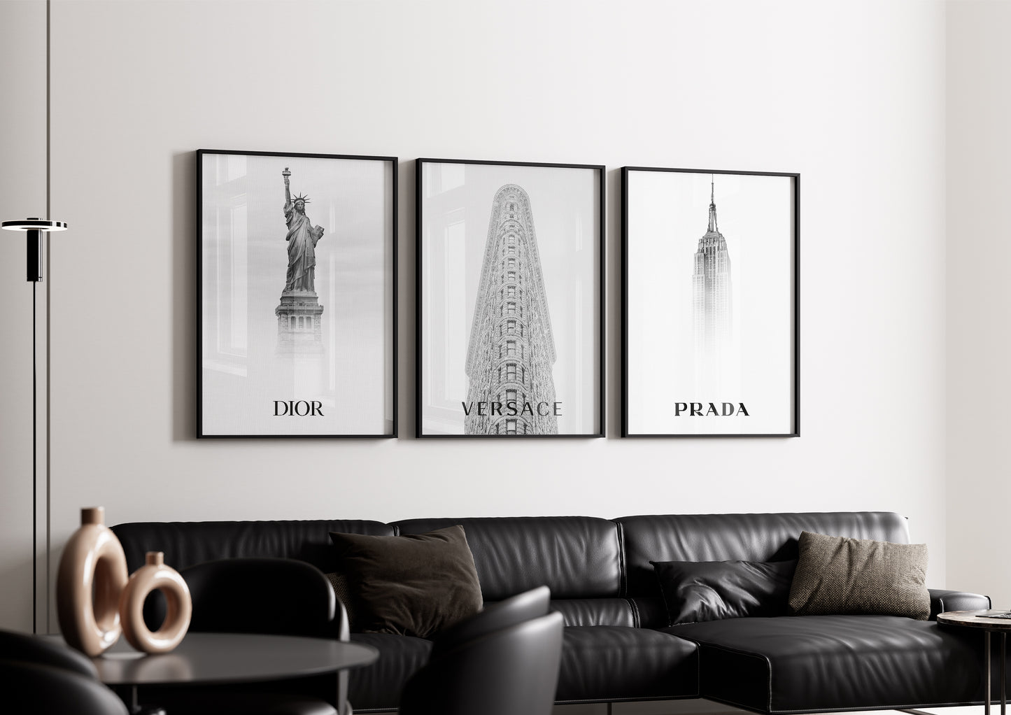 Luxury-Inspired Poster Set of 3