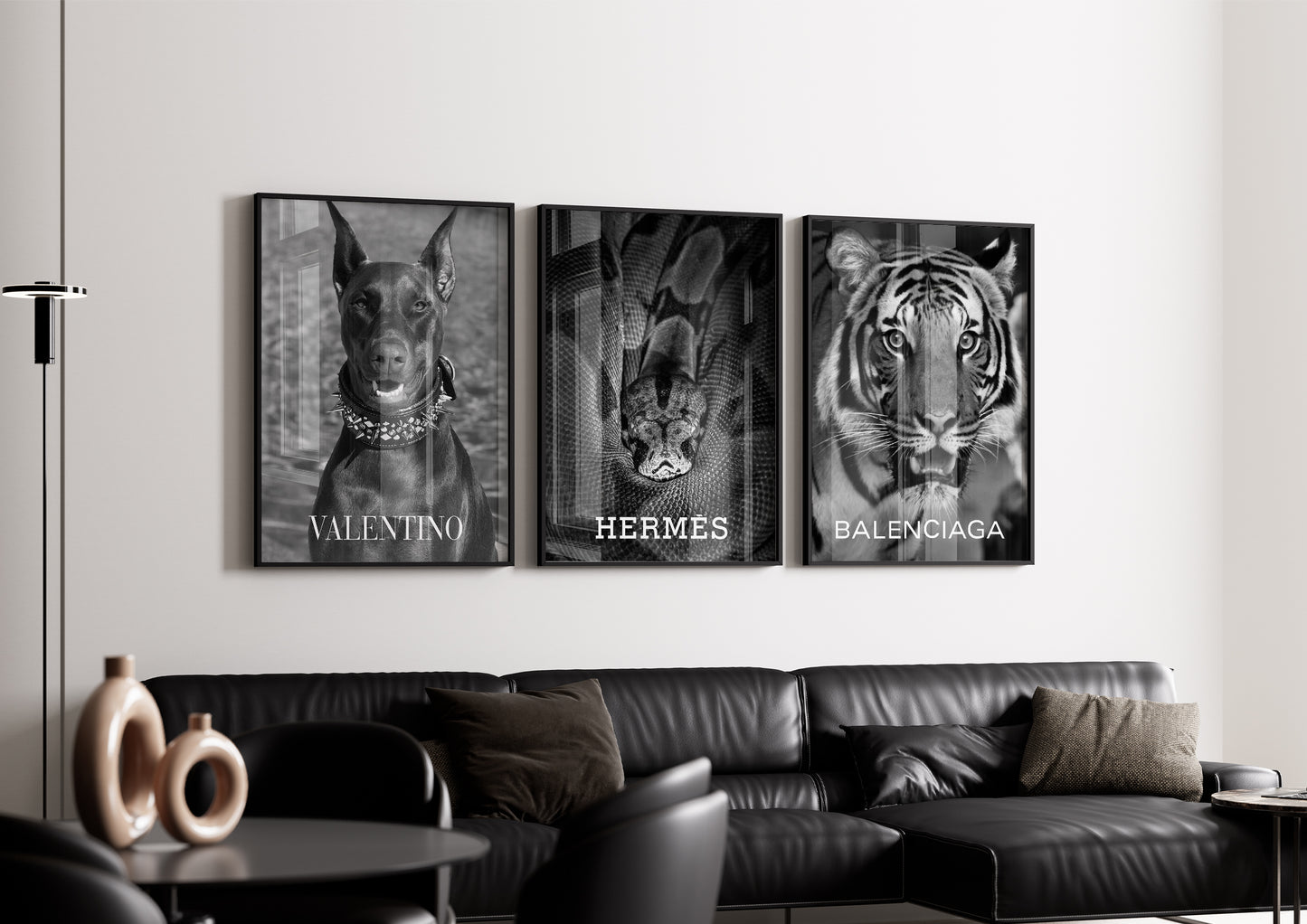 Luxury-Inspired Poster Set of 3