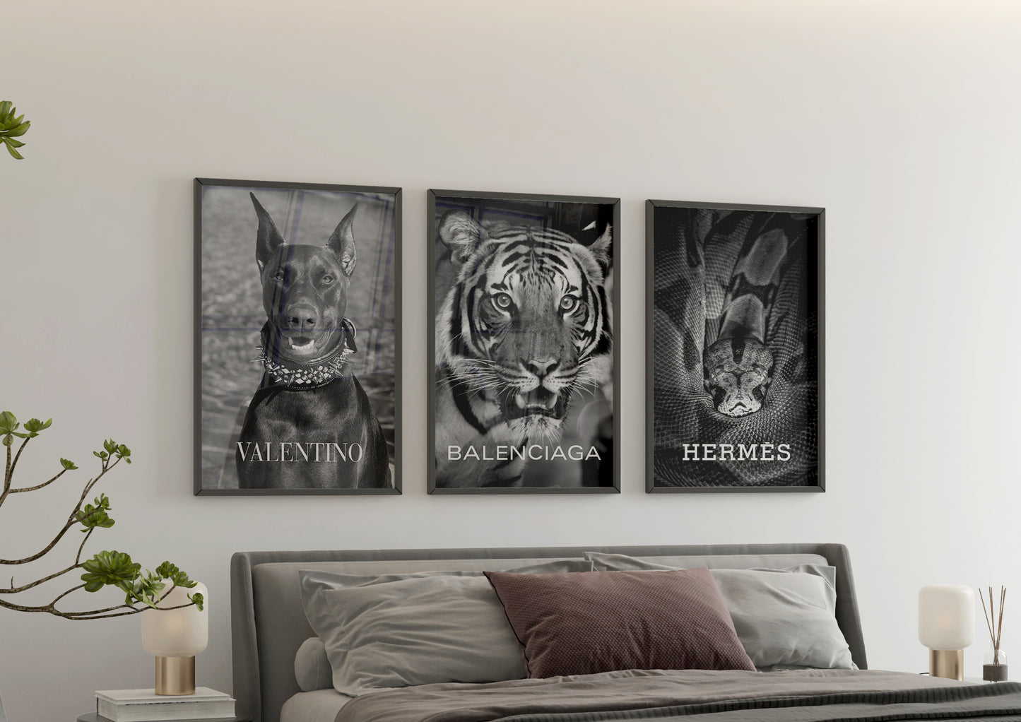 Luxury-Inspired Poster Set of 3