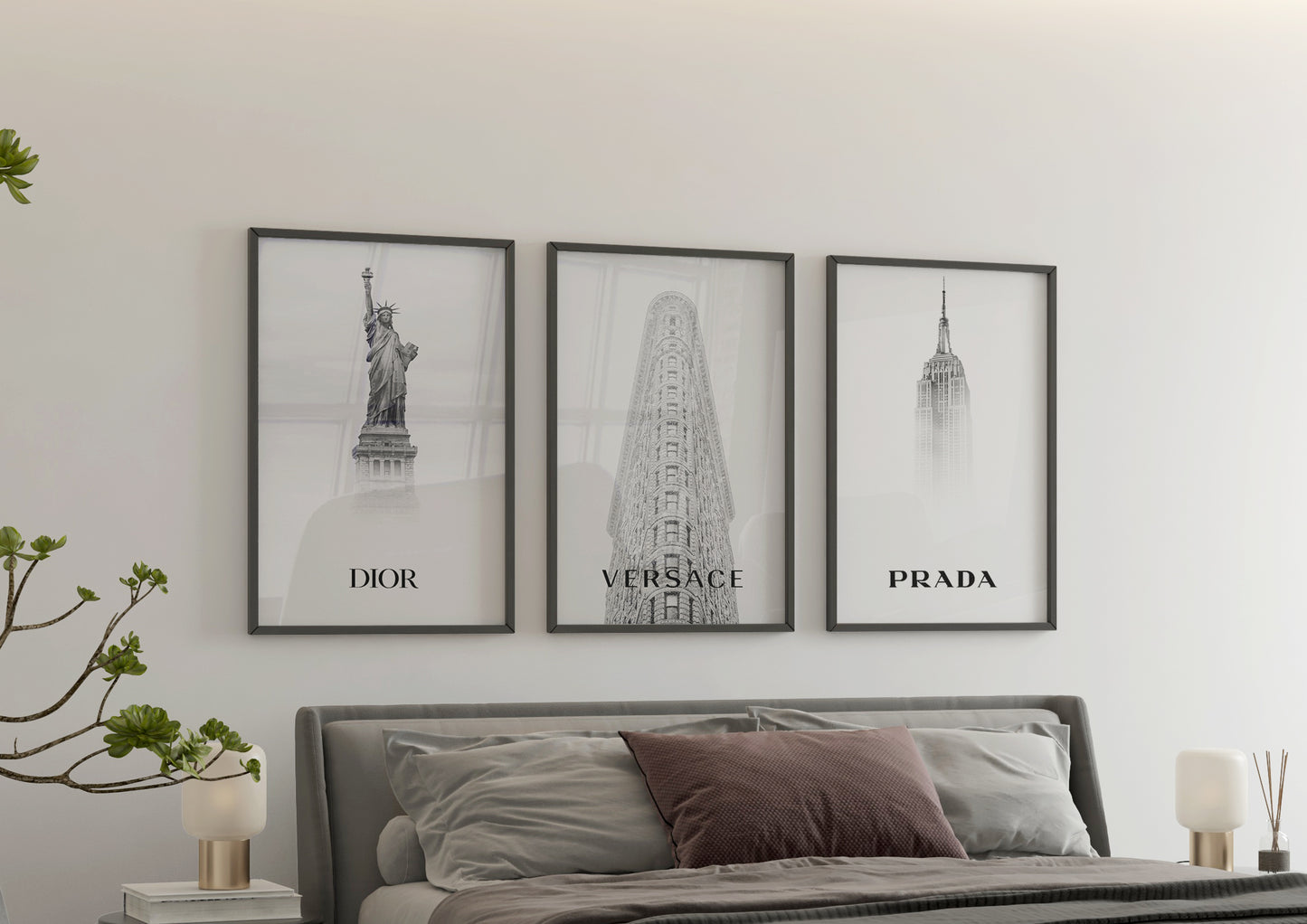 Luxury-Inspired Poster Set of 3