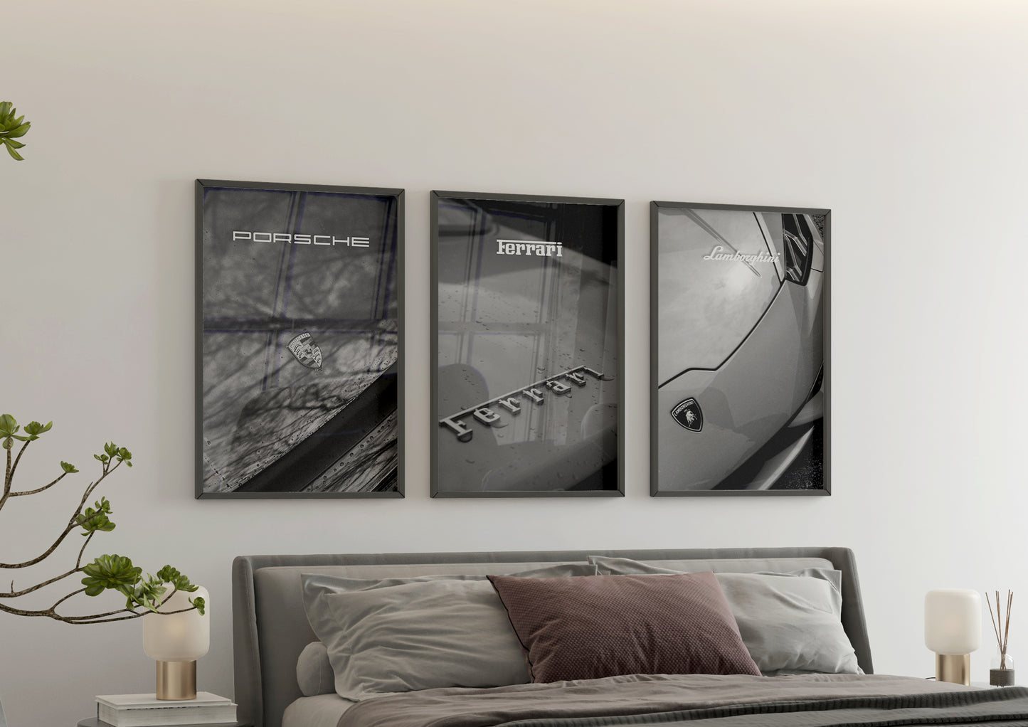 Luxury Car Poster Set of 3