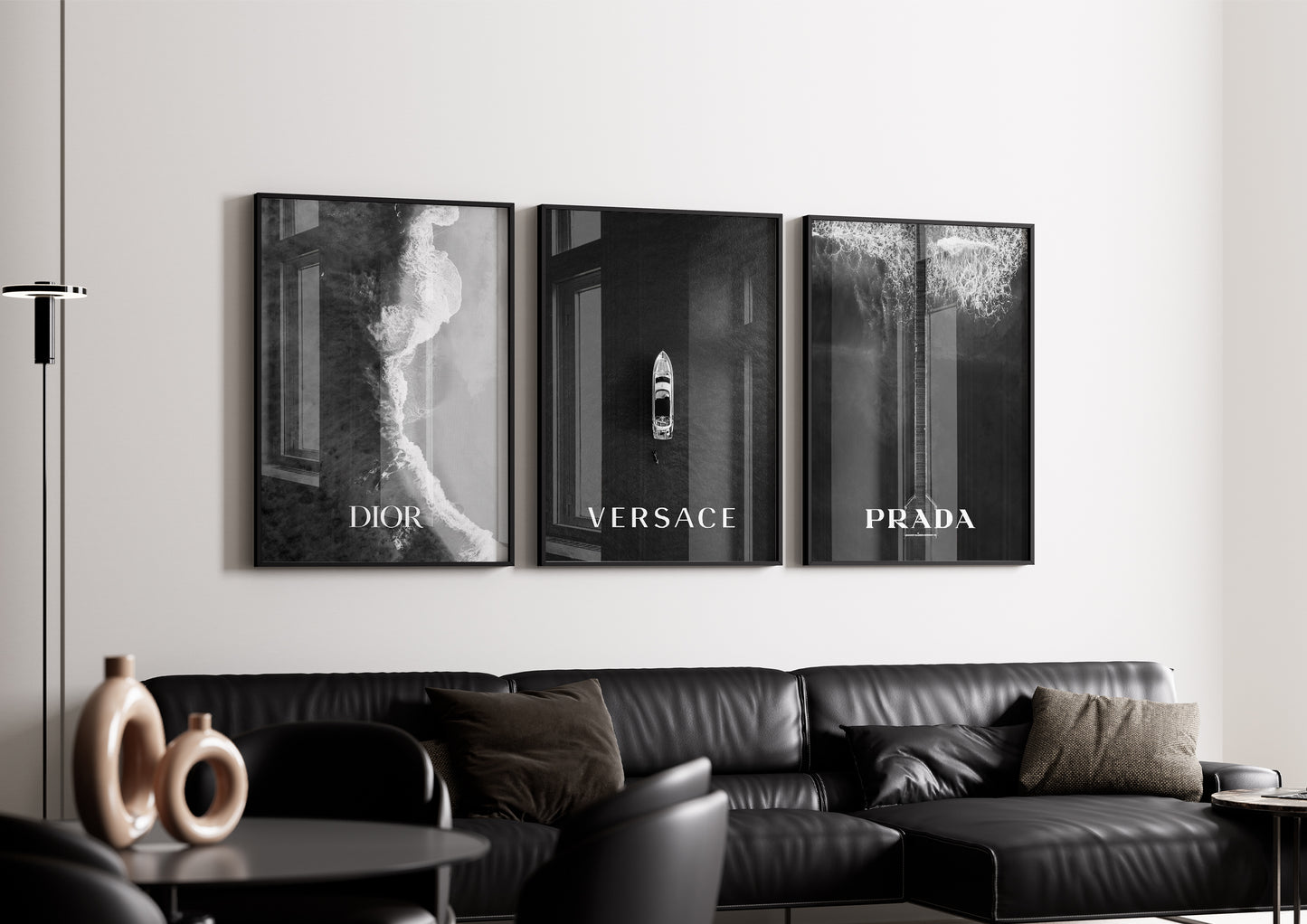 Luxury-Inspired Poster Set of 3