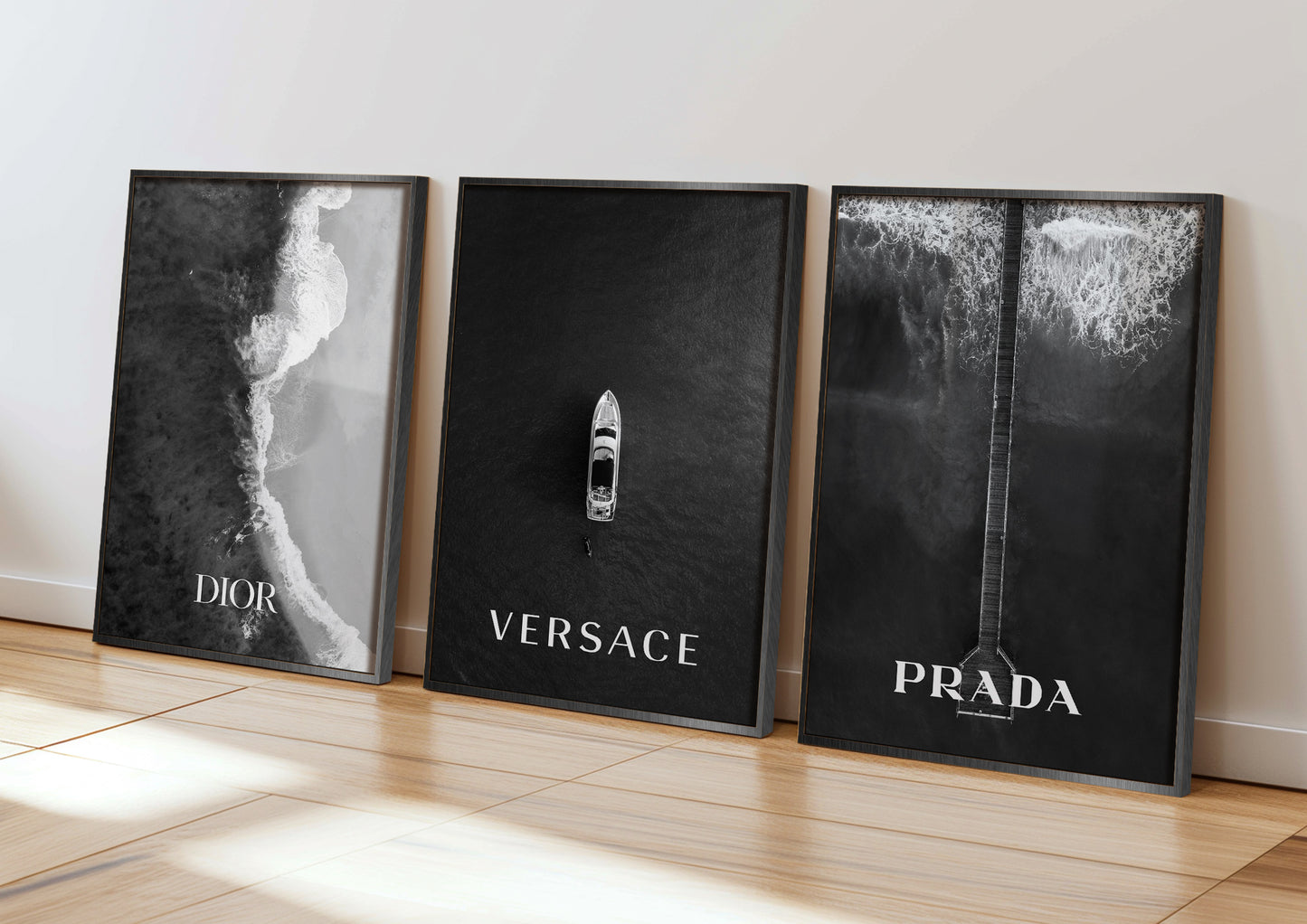 Luxury-Inspired Poster Set of 3