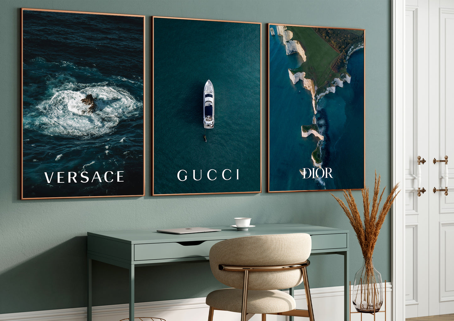 Luxury-Inspired Poster Set of 3