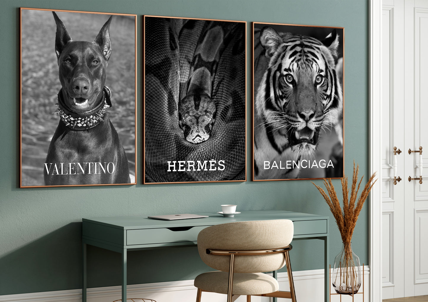 Luxury-Inspired Poster Set of 3