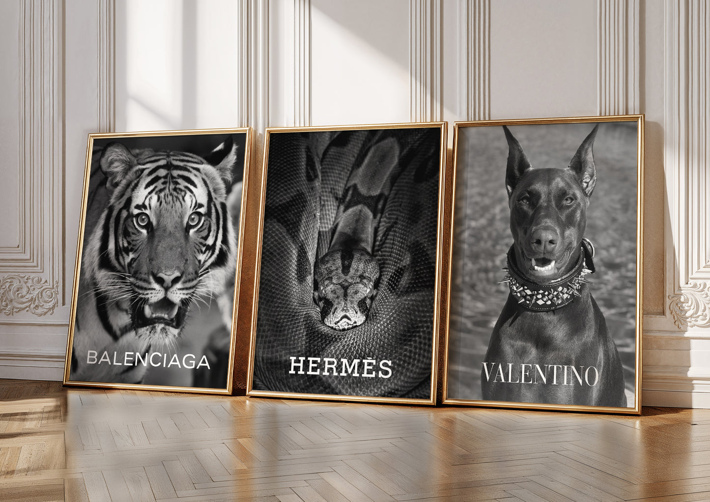 Luxury-Inspired Poster Set of 3