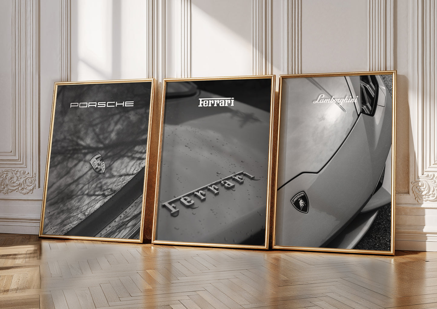 Luxury Car Poster Set of 3