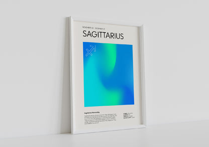 Sagittarius Aesthetic Poster