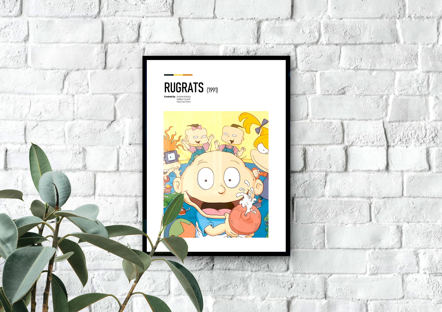 Rugrats Cartoon Poster