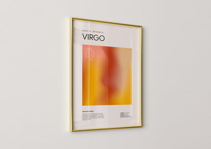 Virgo Aesthetic Poster