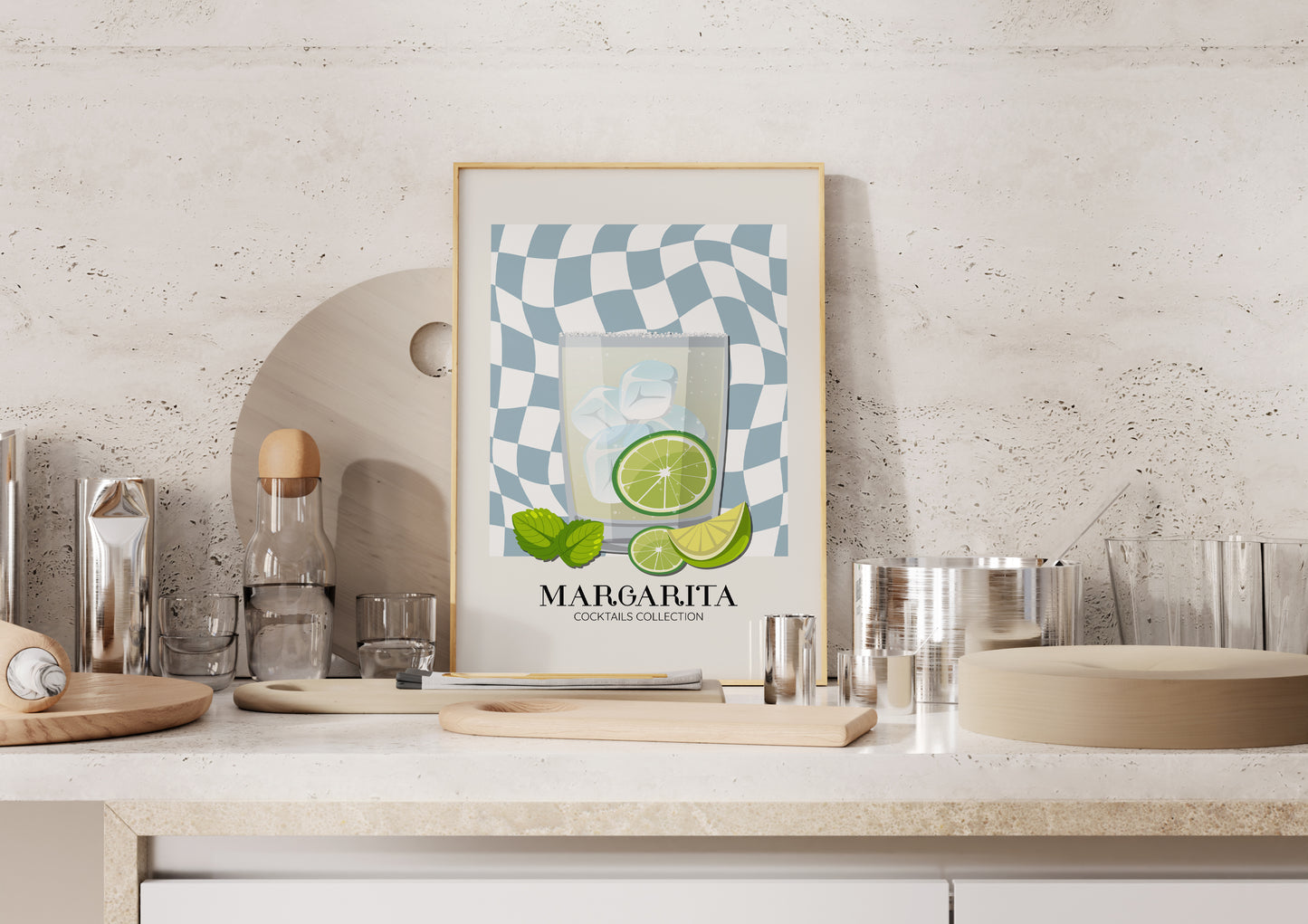 Kitchen -Margarita- Cocktail Poster